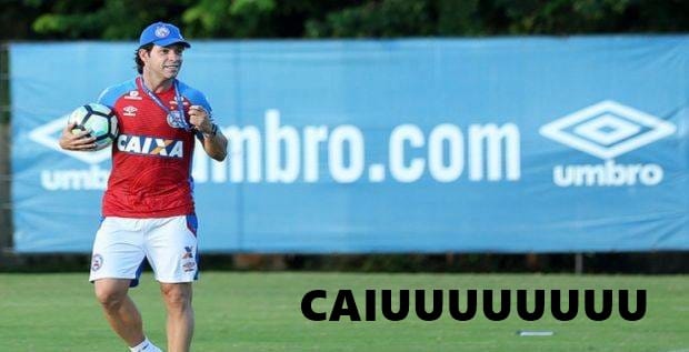Preto Casagrande não é mais técnico do Bahia!