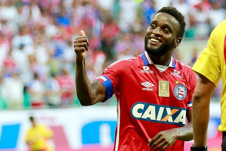 Mendoza é o novo artilheiro do Bahia na Série A