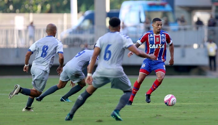 Com as calças na mão! Veja os gols do triunfo do Bahia sobre o Atlântico