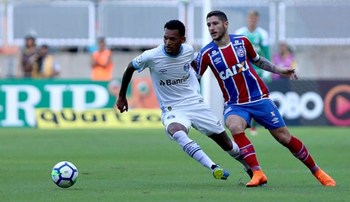 Vergonha: Bahia perde para o Grêmio e segue atolado no Z-4 da Série A