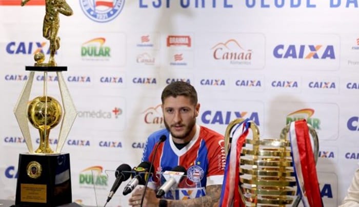 Zé Rafael concede última entrevista coletiva como atleta do Bahia. Ouça o áudio!
