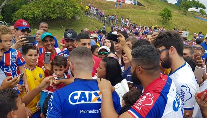 Com Zé Rafael tietado, Bahia está pronto para enfrentar o Cruzeiro