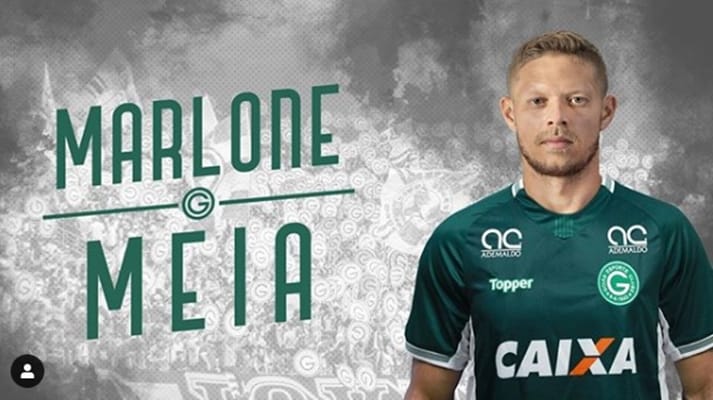 De volta à Série A, Goiás anuncia a contratação do meia Marlone, ex-Sport