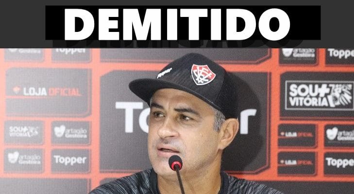 Como esperado, Marcelo Chamusca não é mais treinador do Vitória