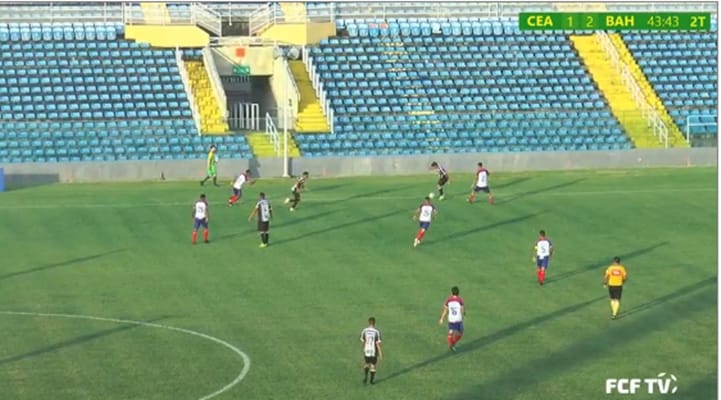 Bahia vence o Ceará de virada e segue 100% no Brasileiro de Aspirantes