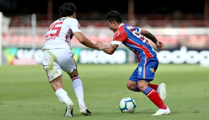Assista aos melhores momentos de São Paulo 0 x 0 Bahia pela Série A