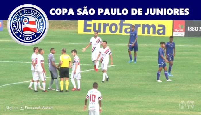 Bahia perde e enfrenta o Athletico Paranaense no mata-mata da Copa São Paulo