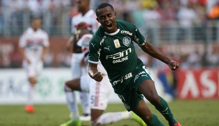 Cotado no Bahia, atacante do Palmeiras se aproxima do Athletico-PR