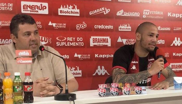 Apresentado no Vitória, Gabriel Furtado espera grande jogo contra o Fortaleza