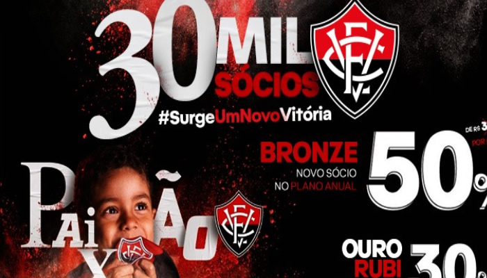 Esporte Clube Vitória decide extinguir dívida de sócios