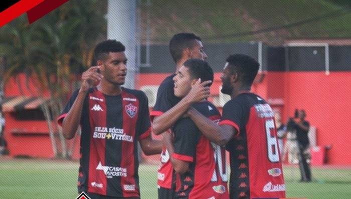 Vitória vence o Bahia de Feira em jogo-treino no Barradão; Veja os gols