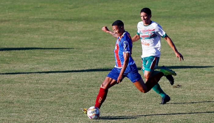 Confira os gols de Bahia 2 x 0 Fluminense de Feira pelo Campeonato Baiano