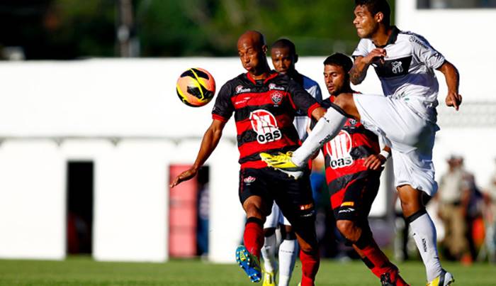 Ceará é pedra no sapato do Vitória em mata-matas de Copa do Nordeste