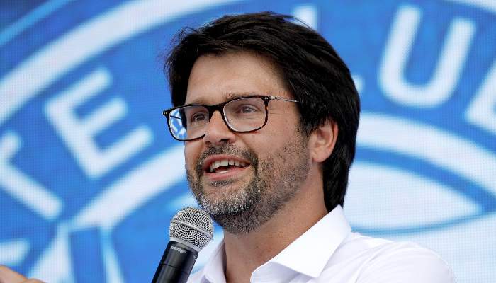 Jornalista faz elogios ao presidente Guilherme Bellintani, do Bahia