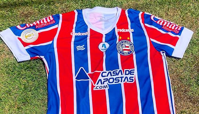 Bahia seguirá jogando com uniforme modelo 2020 enquanto tiver material em estoque