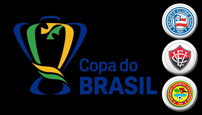 Veja os possíveis adversários de Bahia, Vitória e Juazeirense na 3ª fase da Copa do Brasil