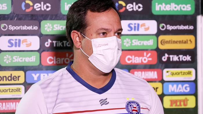 Dado admite incômodo com sequência negativa, mas não joga a toalha na Copa do Brasil