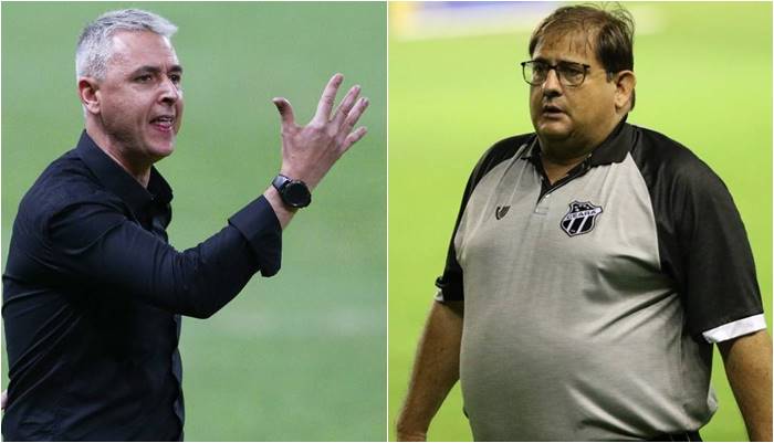 Tiago Nunes tem rendimento inferior ao de Guto Ferreira no Ceará