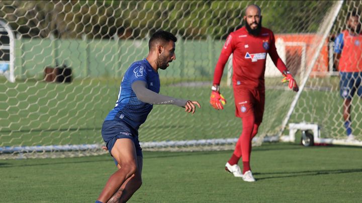 Bahia segue preparação visando confronto direto contra o Grêmio