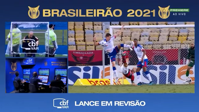 CBF divulga diálogo do VAR no pênalti do Flamengo contra o Bahia