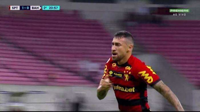 Sport 1 x 0 Bahia: Veja o gol de Paulinho Moccelin na Arena de Pernambuco