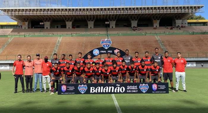 Vitória vence o Bahia e é campeão invicto do Baiano Sub-15