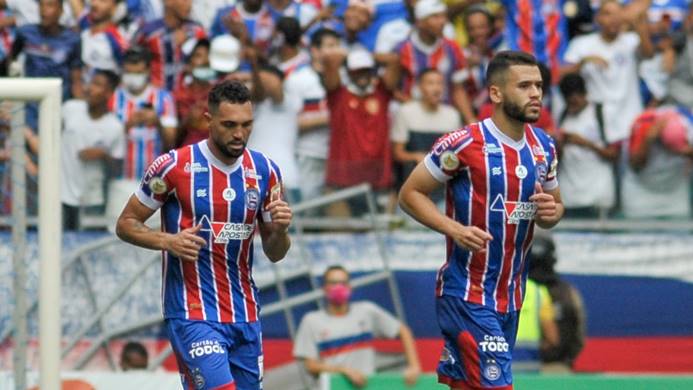 Bahia 2 x 0 Fluminense: Veja o gol e a pintura de Gilberto na Fonte Nova