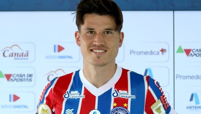 Isnaldo posta mensagem de despedida e deseja sucesso ao Bahia em 2022