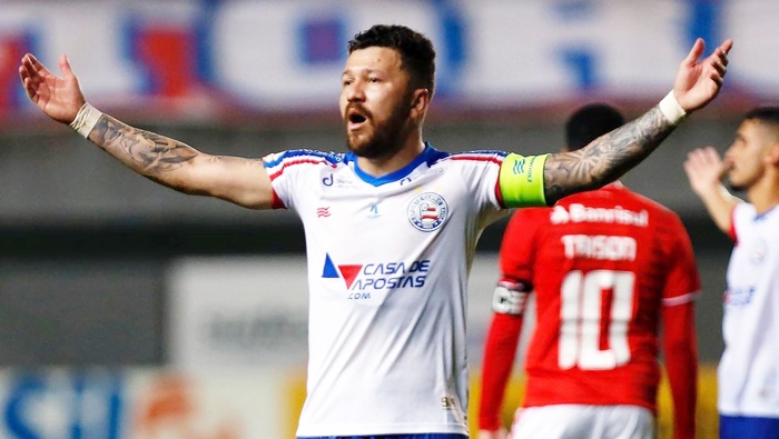 Mais um de saída: Rossi se despede do Bahia nas redes sociais