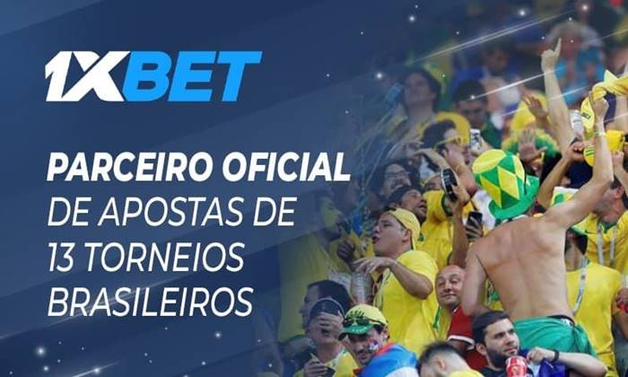 A 1xBet tornou-se parceira de apostas oficial de uma série de torneios brasileiros de futebol