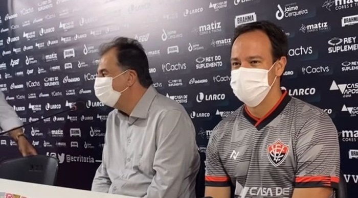 Apresentado, Dado Cavalcanti garante estar com “confiança” para ano no Vitória