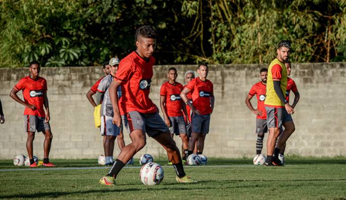 Vitória segue com a preparação para enfrentar o Atlético de Alagoinhas