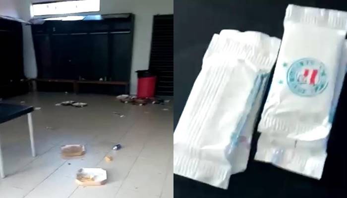 Funcionários do Vitória criticam o Bahia por lixo no vestiário do Barradão