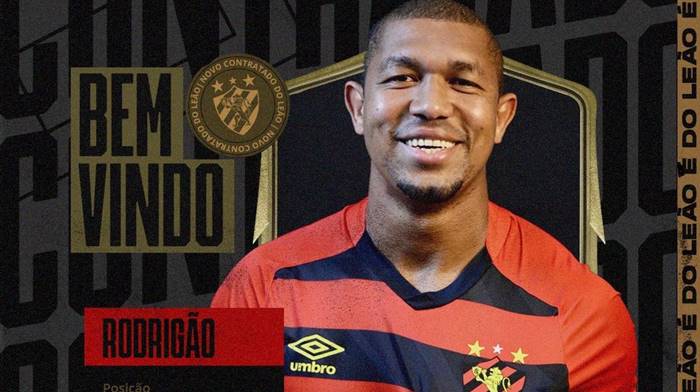 Sport-PE anuncia a contratação do centroavante Rodrigão