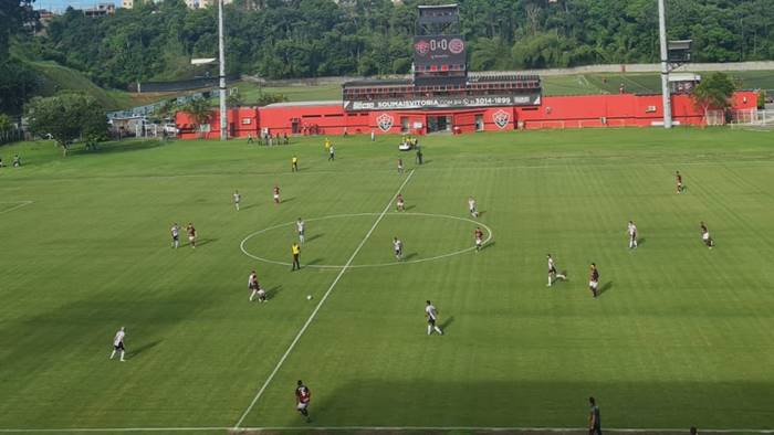 Vitória só empata com o Atlético e pode deixar o G4 do Baiano neste domingo