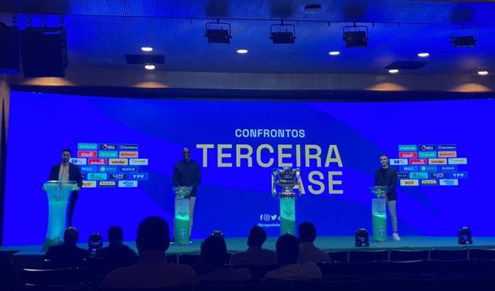 Veja como ficaram os confrontos da 3ª fase da Copa do Brasil 2022