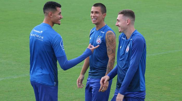 Destaque do Sub-20, Hiago valoriza período de treinos com o profissional do Bahia