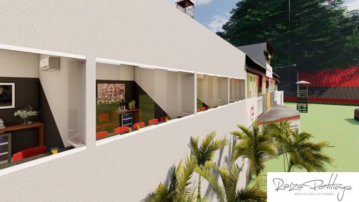 Complexo Esportivo do Vitória seguem com as obras em ritmo acelerado