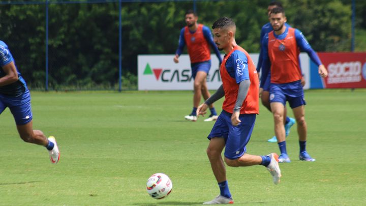 Ainda sem Danilo Fernandes, Bahia faz treino tático de olho no Jacuipense
