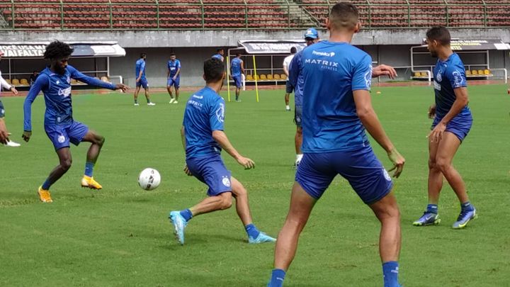 Bahia encerra preparação para enfrentar o CSA; Borel apresenta melhora