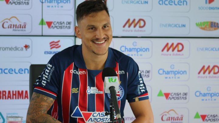 Warley é apresentado e celebra chegada ao Bahia: “Nem quis saber de outras propostas”