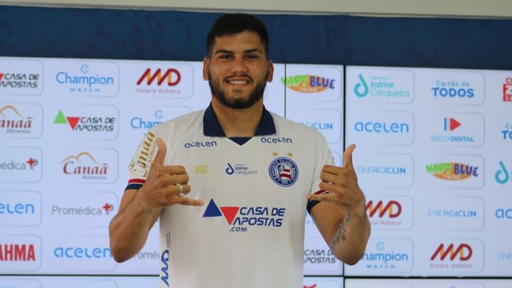 Apresentado, Zé Vitor destaca recepção e espera ‘coisas grandes’ no Bahia