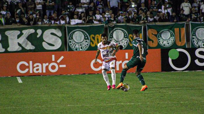 Juazeirense luta, mas perde para o Palmeiras e se despede da Copa do Brasil