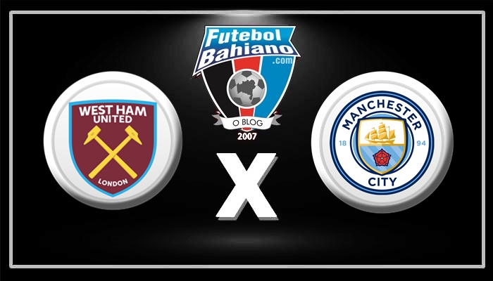 Onde assistir West Ham x Manchester City AO VIVO pelo Campeonato Inglês