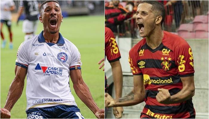 Bahia x Sport: Davó e Juba fazem duelo individual por artilharia da Série B