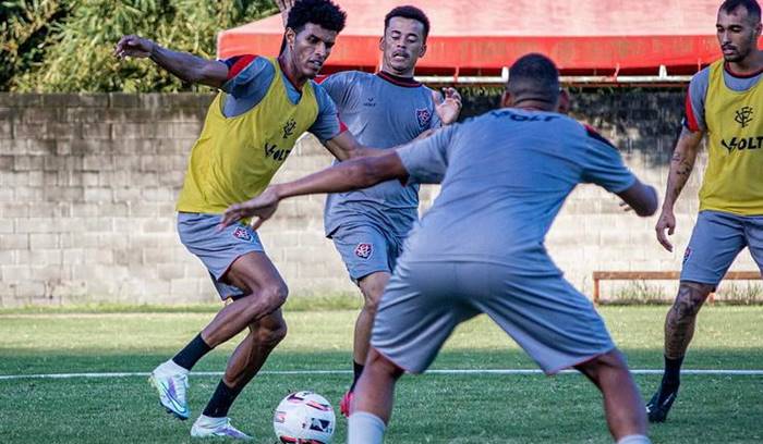 Vitória inicia preparação para enfrentar o Botafogo-SP no Barradão