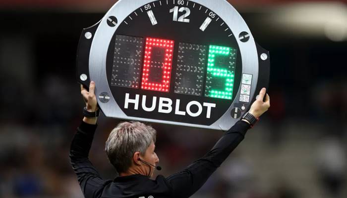 Limite de 5 substituições vira regra definitiva após aprovação da IFAB