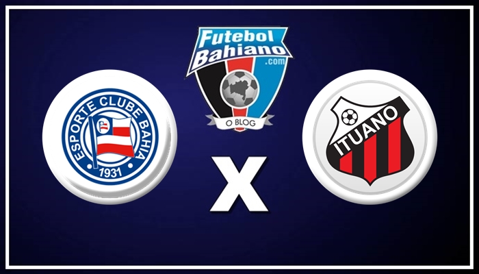 Onde assistir Bahia x Ituano AO VIVO pelo Brasileiro da Série B