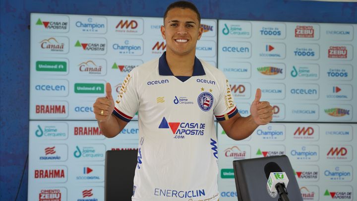 Bahia oficializa saída de Caio Vidal; Clube recebeu ‘taxa de vitrine’