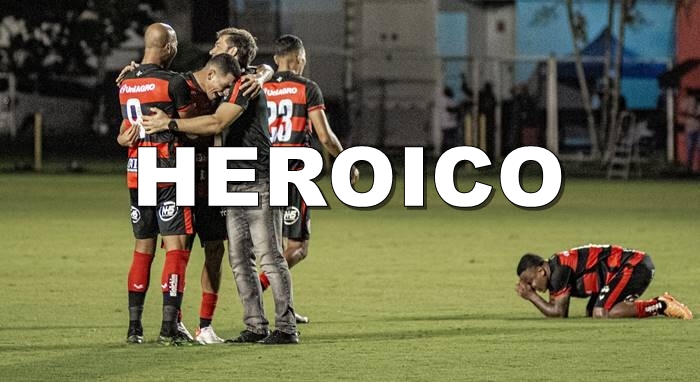 Com Barradão lotado, Vitória vence o Brasil-RS e conquista classificação heroica na Série C